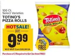 Food Lion Totino's PIZZA ROLLS offer