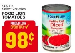 Food Lion Food lion tomatoes offer