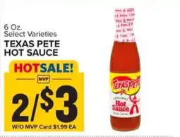 Food Lion Texas pete hot sauce offer