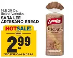 Food Lion Sara lee artesano bread offer