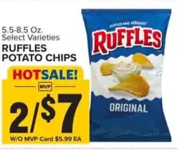 Food Lion Ruffles potato chips offer