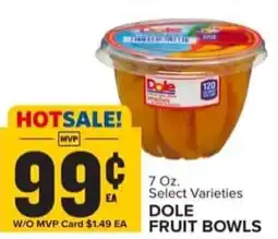 Food Lion Dole fruit bowls offer