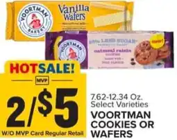 Food Lion Voortman cookies or wafers offer