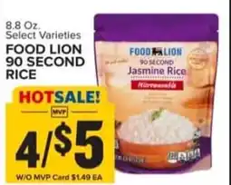 Food Lion Food lion 90 second rice offer