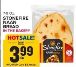 Food Lion Stonefire naan bread offer