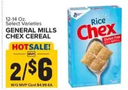 Food Lion General mills chex cereal offer