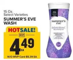 Food Lion Summer's eve wash offer