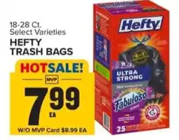 Food Lion Hefty trash bags offer