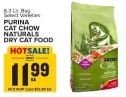Food Lion Purina cat chow naturals dry cat food offer