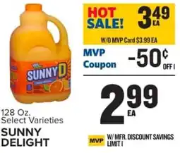 Food Lion Sunny delight offer
