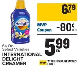 Food Lion International delight creamer offer