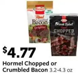 Fareway Hormel chopped or crumbled bacon offer