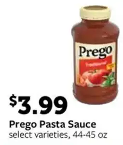 Fareway Prego Pasta Sauce offer