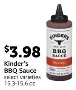 Fareway Kinder's BBQ Sauce offer