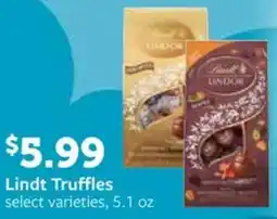 Fareway Lindt Truffles offer