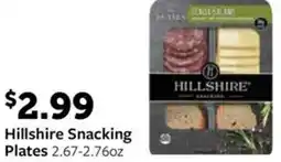 Fareway Hillshire Snacking Plates offer
