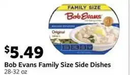 Fareway Bob Evans Family Size Side Dishes offer