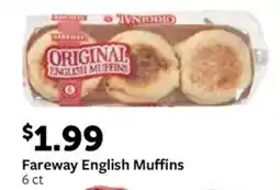 Fareway Fareway English Muffins offer