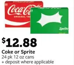 Fareway Coke or Sprite offer
