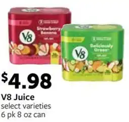 Fareway V8 Juice offer