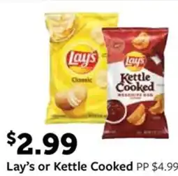 Fareway Lay's Kettle Cooked offer