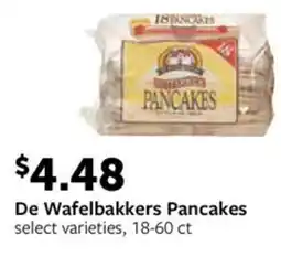 Fareway De Wafelbakkers Pancakes offer
