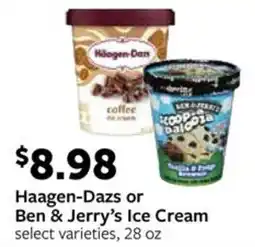 Fareway Haagen-Dazs or Ben & Jerry's Ice Cream offer