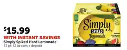 Fareway Simply Spiked Hard Lemonade offer