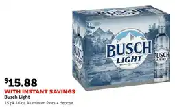 Fareway Busch Light offer