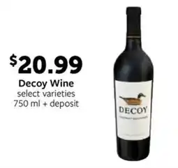 Fareway Decoy Wine offer
