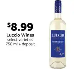 Fareway Luccio Wines offer