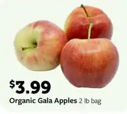 Fareway Organic Gala Apples 2 lb bag offer