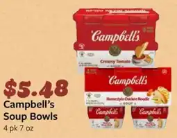 Fareway Campbell's Soup Bowls offer