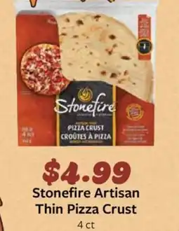 Fareway Stonefire Artisan Thin Pizza Crust offer