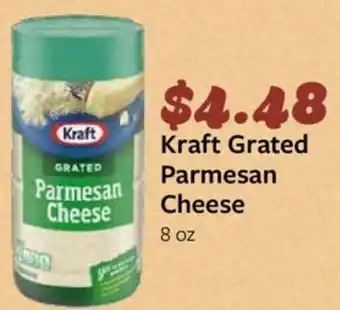 Fareway Kraft Grated Parmesan Cheese offer