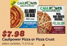 Fareway Caulipower Pizza or Pizza Crust offer
