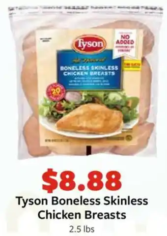Fareway Tyson Boneless Skinless Chicken Breasts offer