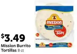 Fareway Mission Burrito Tortillas 8 ct offer