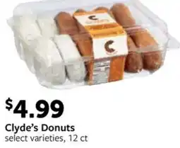 Fareway Clyde's Donuts offer
