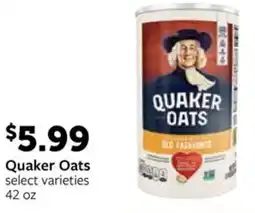 Fareway QUAKER OATS offer