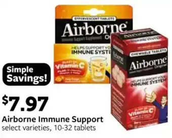 Fareway Airborne Immune Support offer