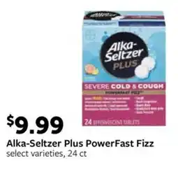 Fareway Alka-Seltzer Plus PowerFast Fizz offer