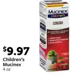 Fareway Children's Mucinex offer