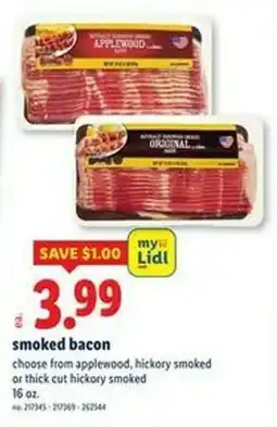 Lidl Smoked bacon offer