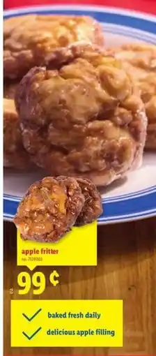 Lidl Apple fritter offer