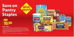 Lidl Pantry Staples offer