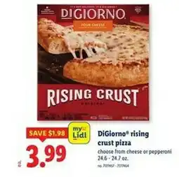 Lidl Digiorno rising crust pizza offer