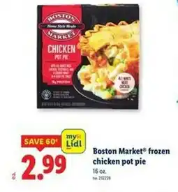 Lidl Chicken pot pie offer