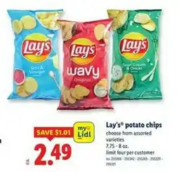Lidl Lay's potato chips offer
