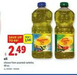 Lidl Oil offer